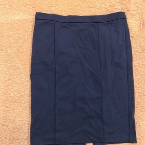 Eloquii Navy Pencil Skirt
